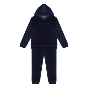 Antebies Deep Navy Velvet Set