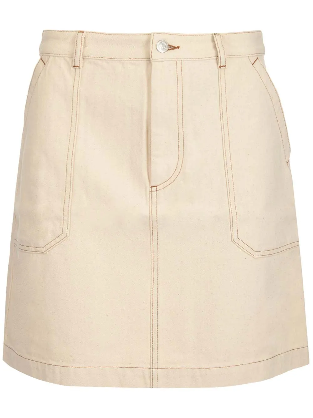 A.P.C. Lea High-Waisted Mini Skirt