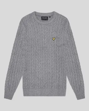 Cable Crew Neck Jumper