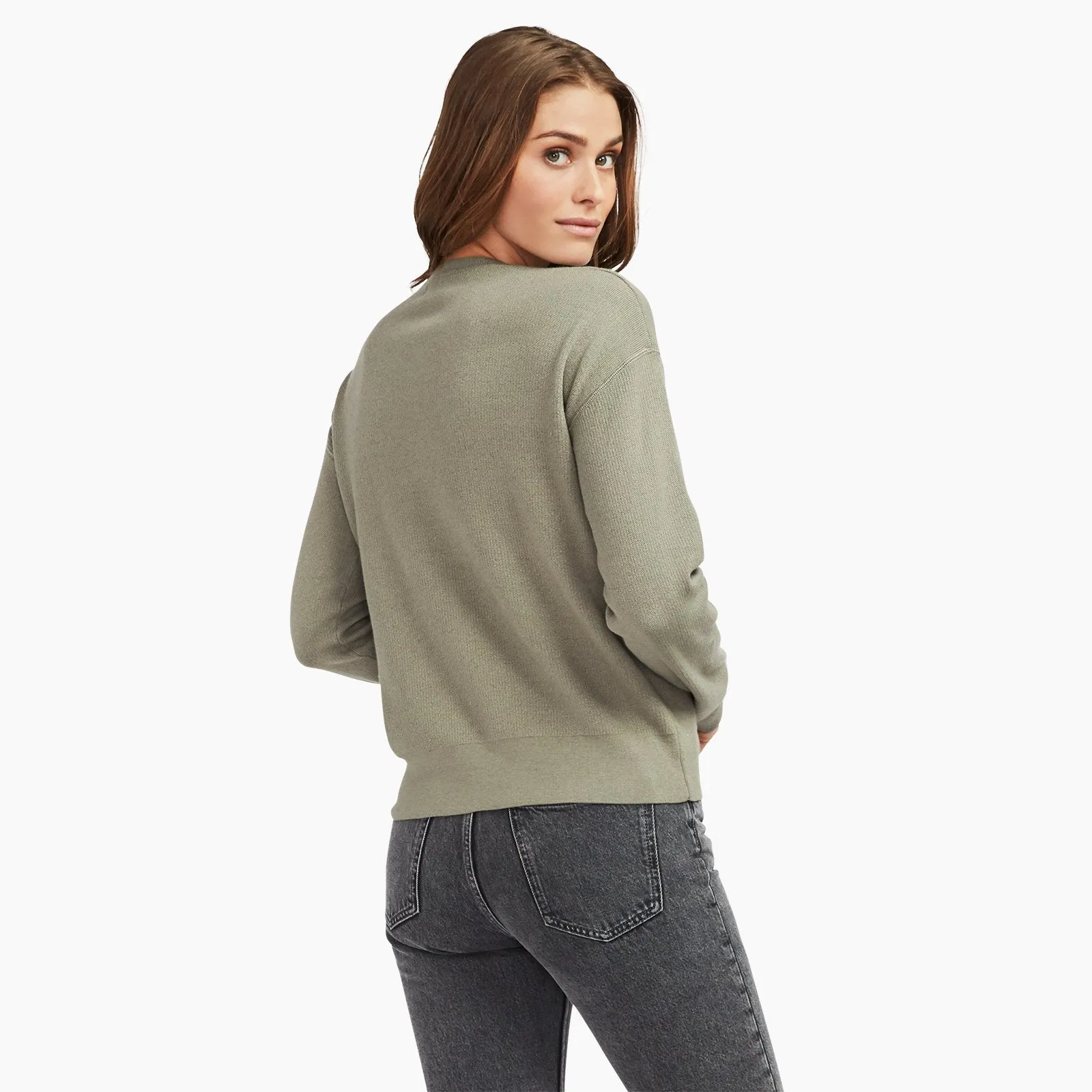 Café Cotton Cashmere Sweatshirt