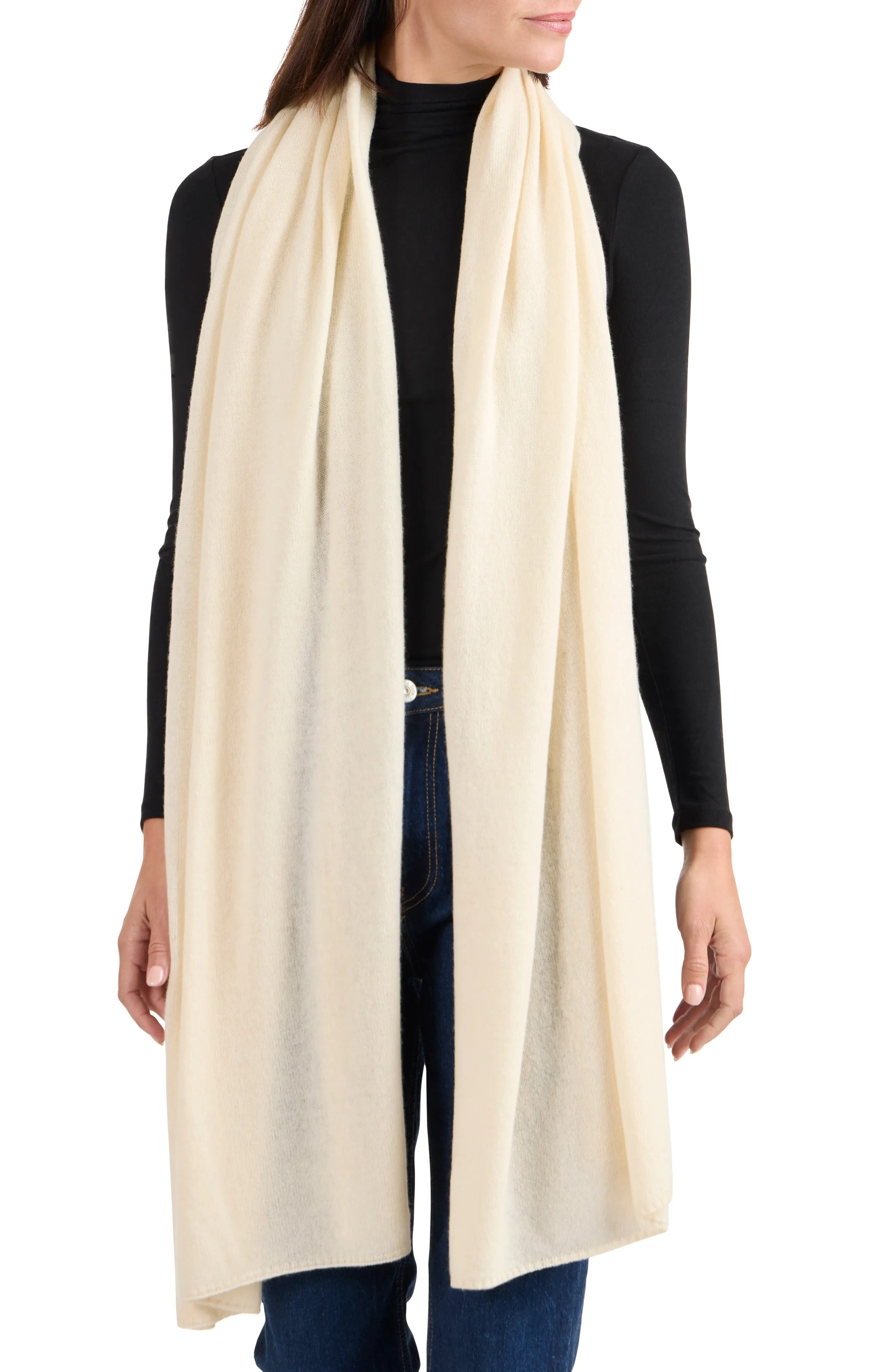 CASHMERE TRAVEL WRAP