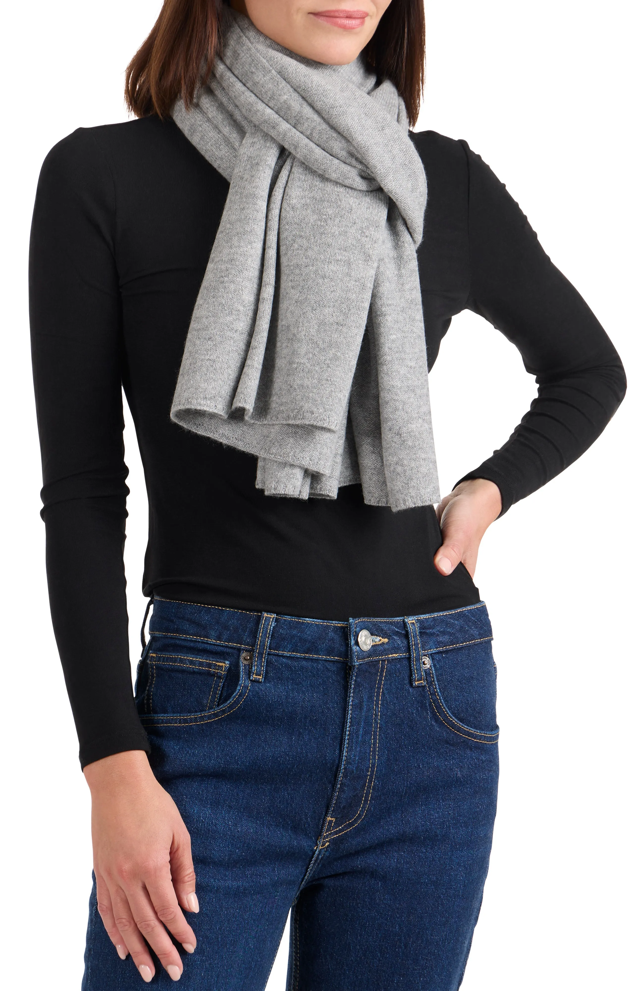 CASHMERE TRAVEL WRAP