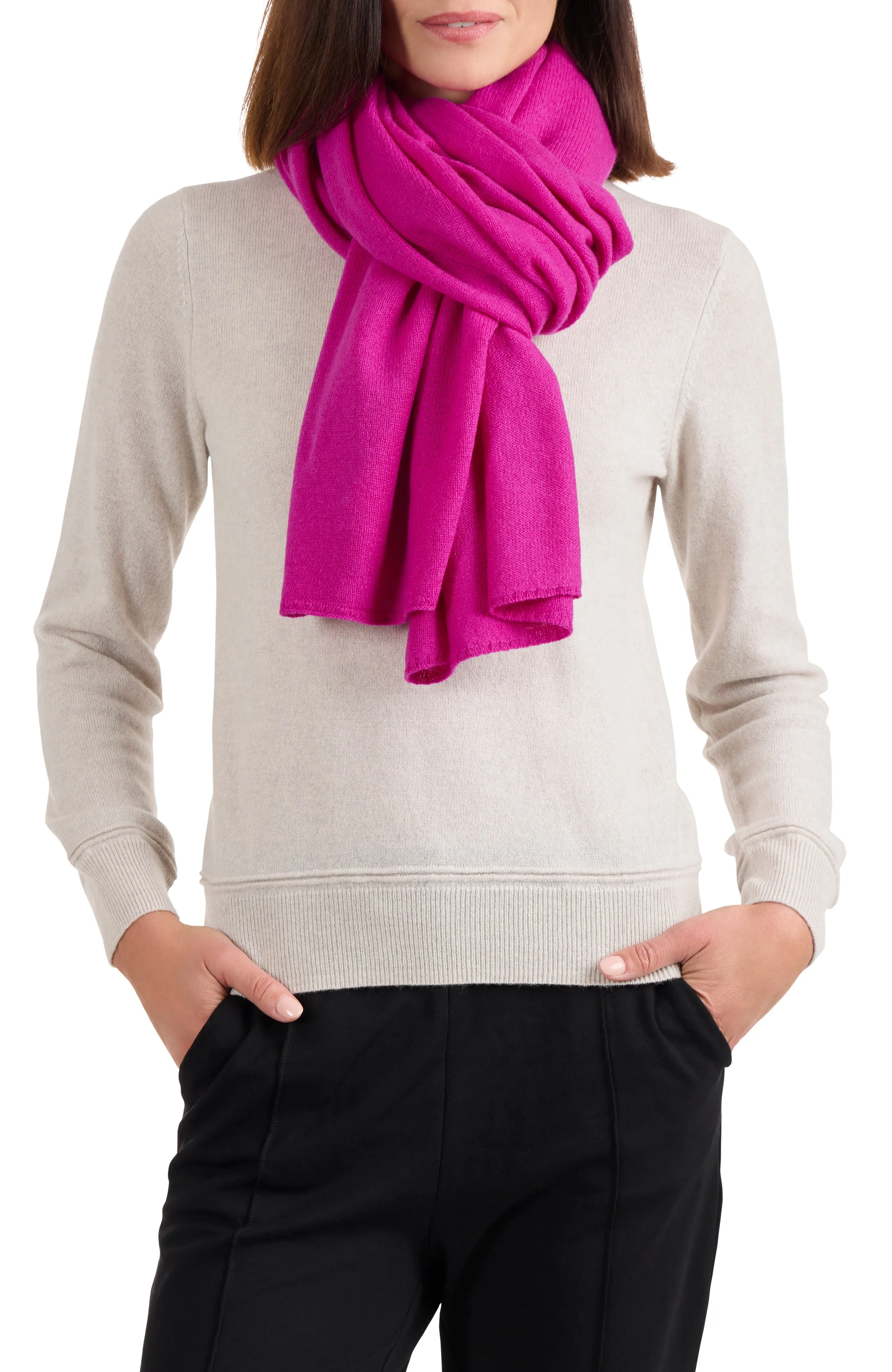 CASHMERE TRAVEL WRAP