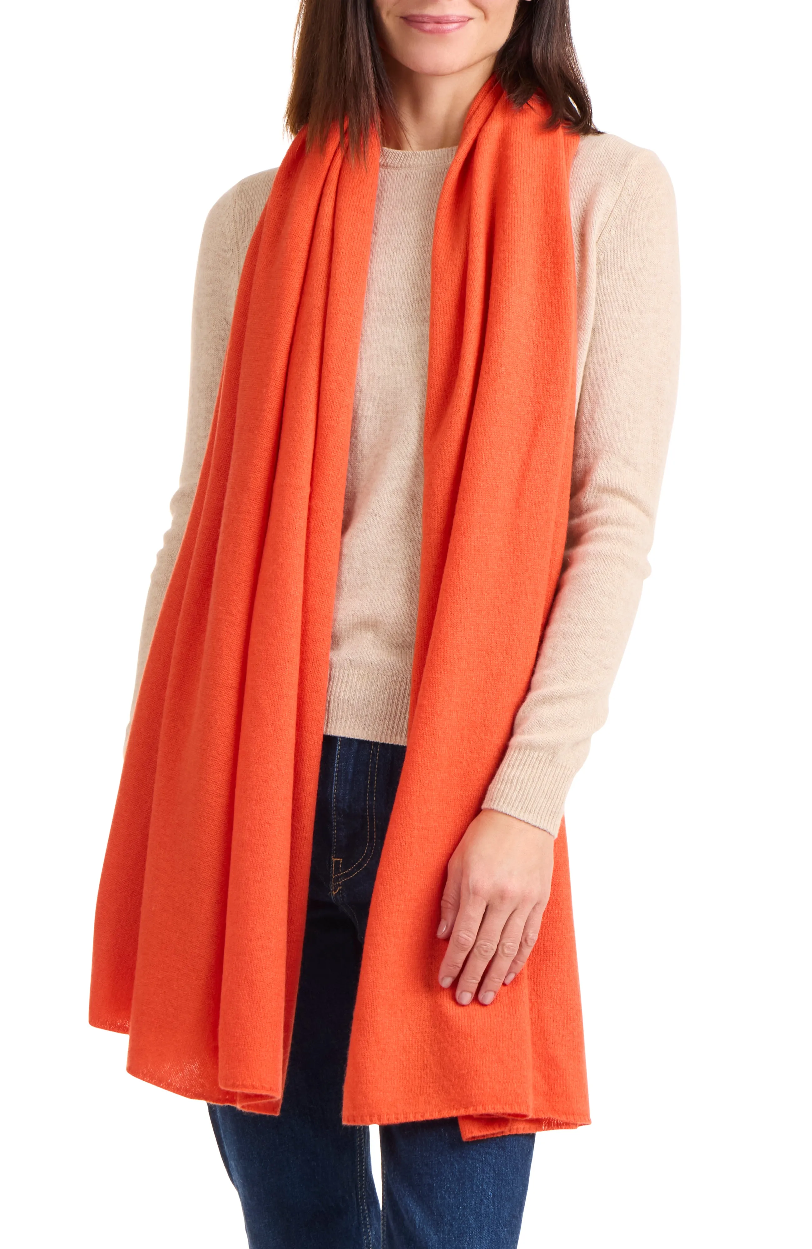 CASHMERE TRAVEL WRAP