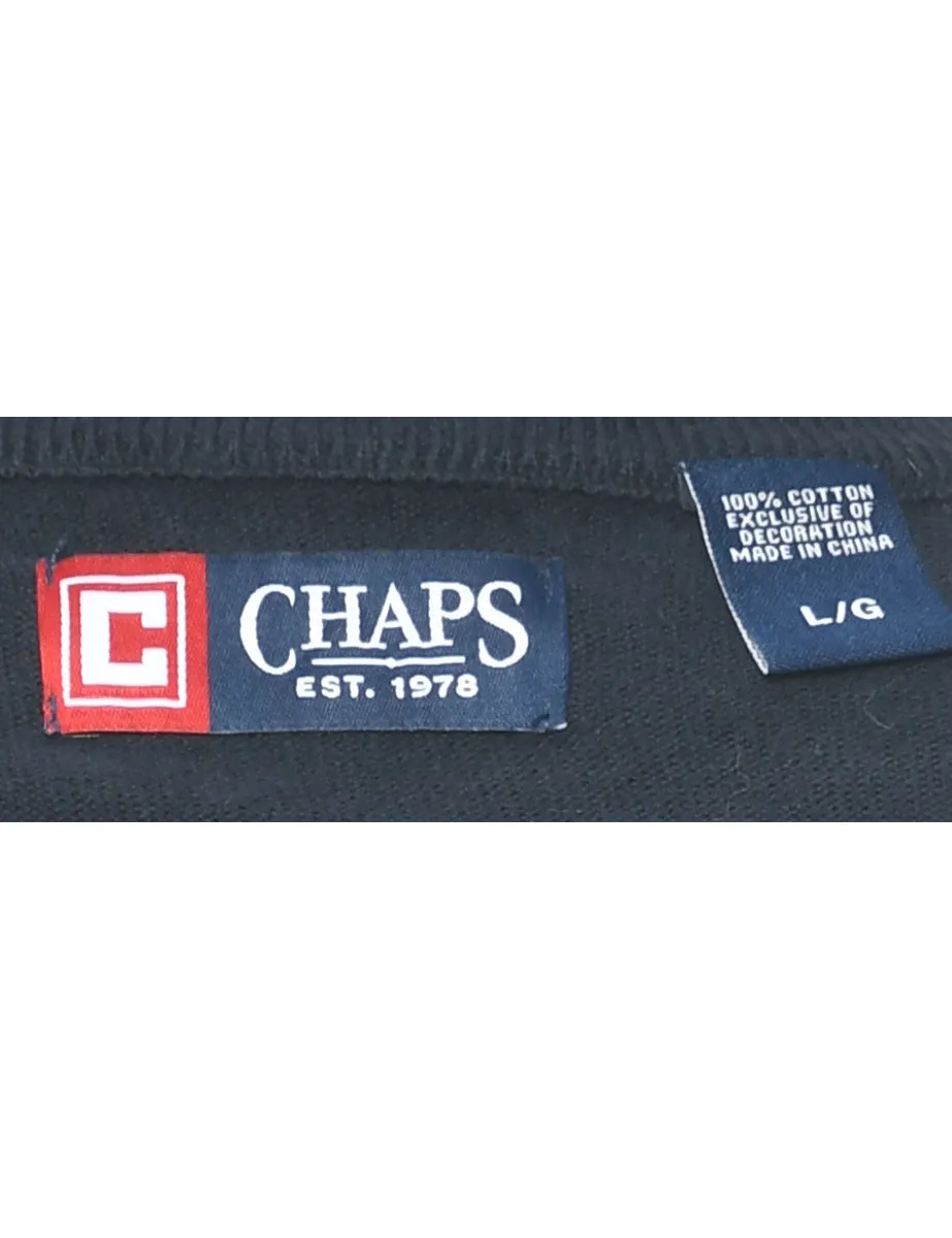 Chaps Sweater Vest - L