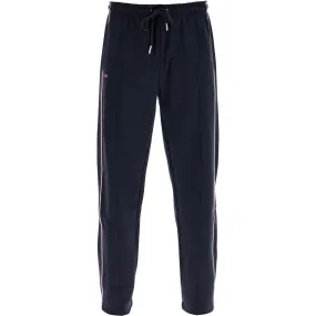 EDEN PARK contrast piping  cotton jersey joggers