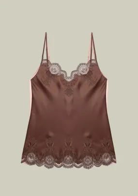 Espresso Evening Camisole in Chocolate