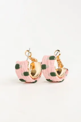 FINAL SALE - Molly Polka Dot Mini Hoop Earrings