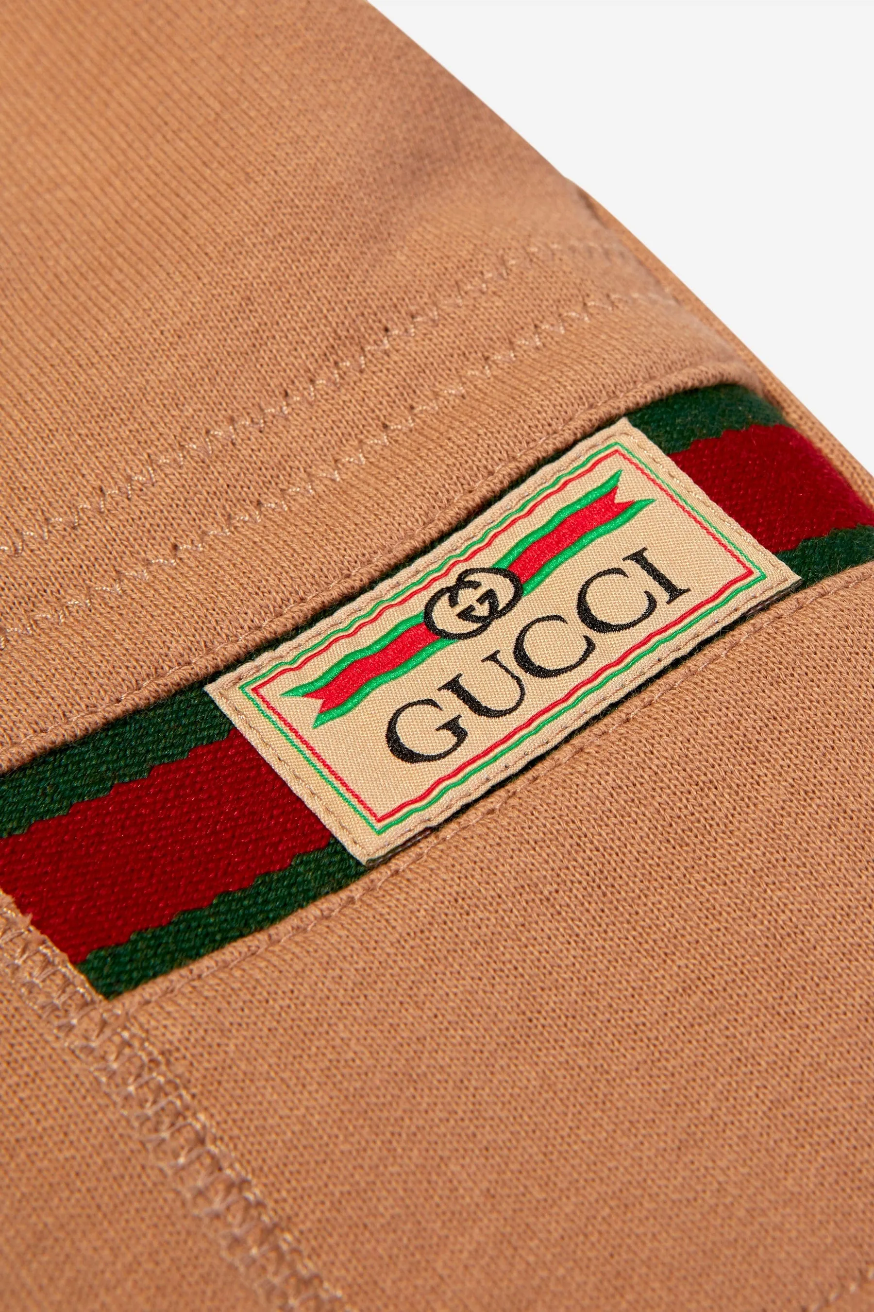 Gucci Unisex Felted Cotton Joggers