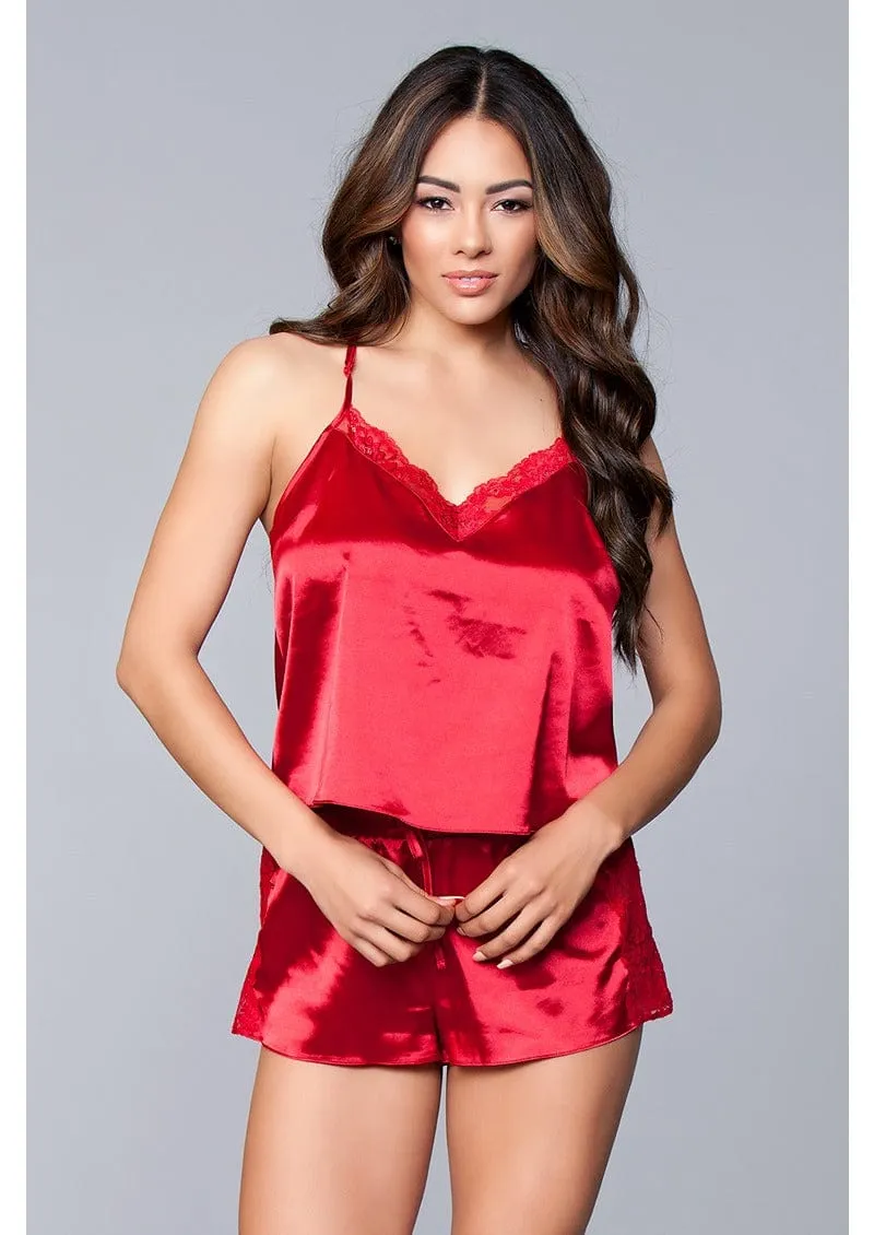 Jasmina Satin Cami & Short Set