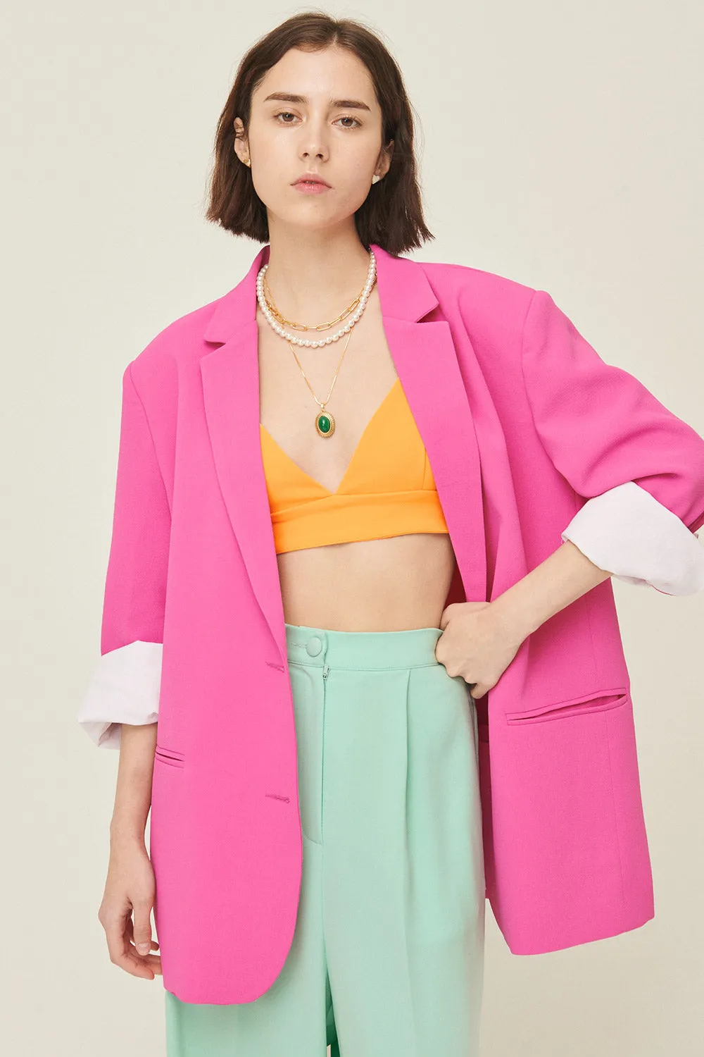 Mar Vivid Boyfriend Blazer