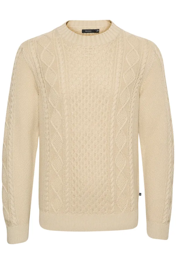 MATRITON CABLE KNIT SWEATER