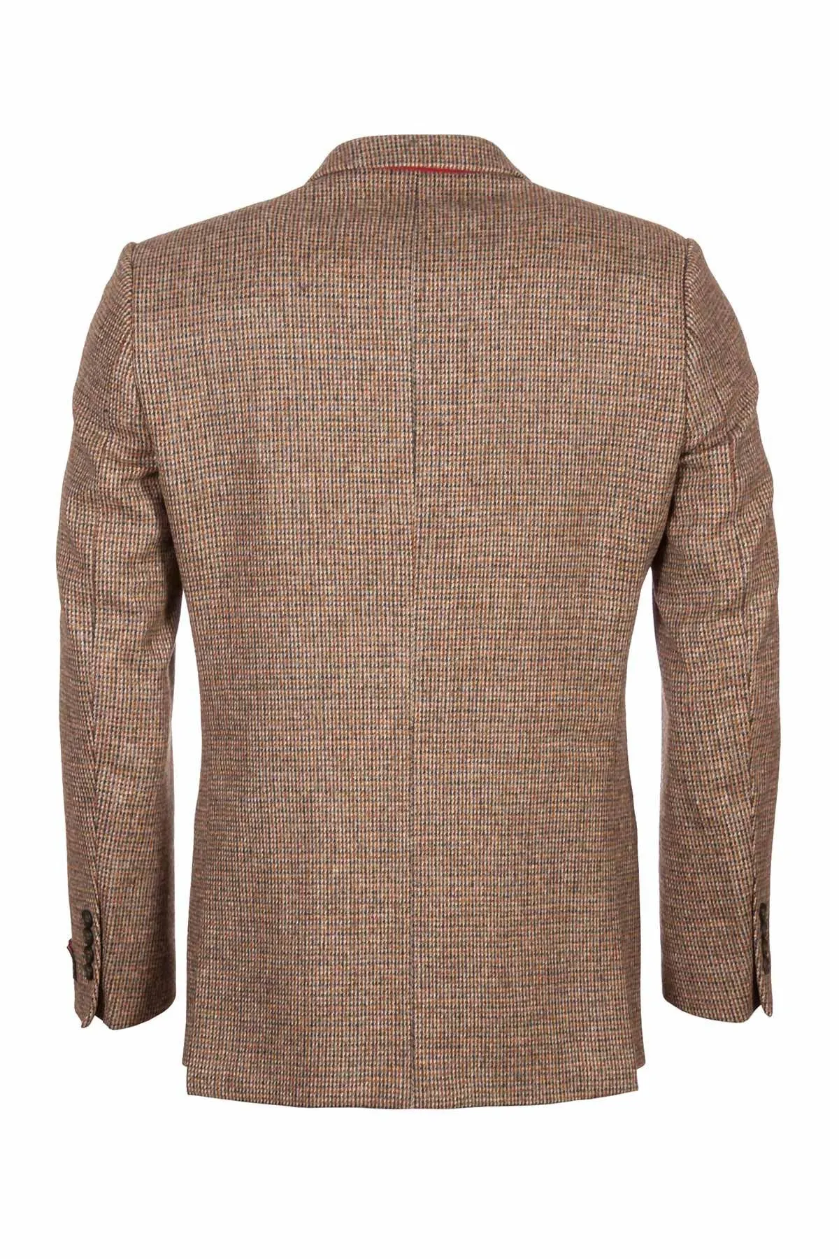 Men's Light Brown Tweed Blazer - Wetherby