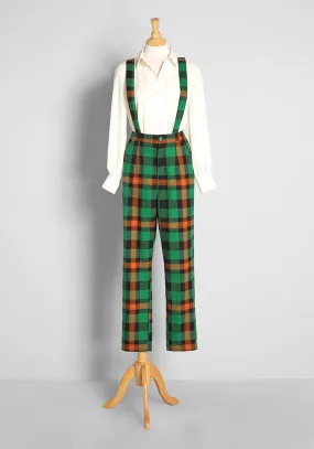 ModCloth x Collectif Never Mad, Always Plaid Pants