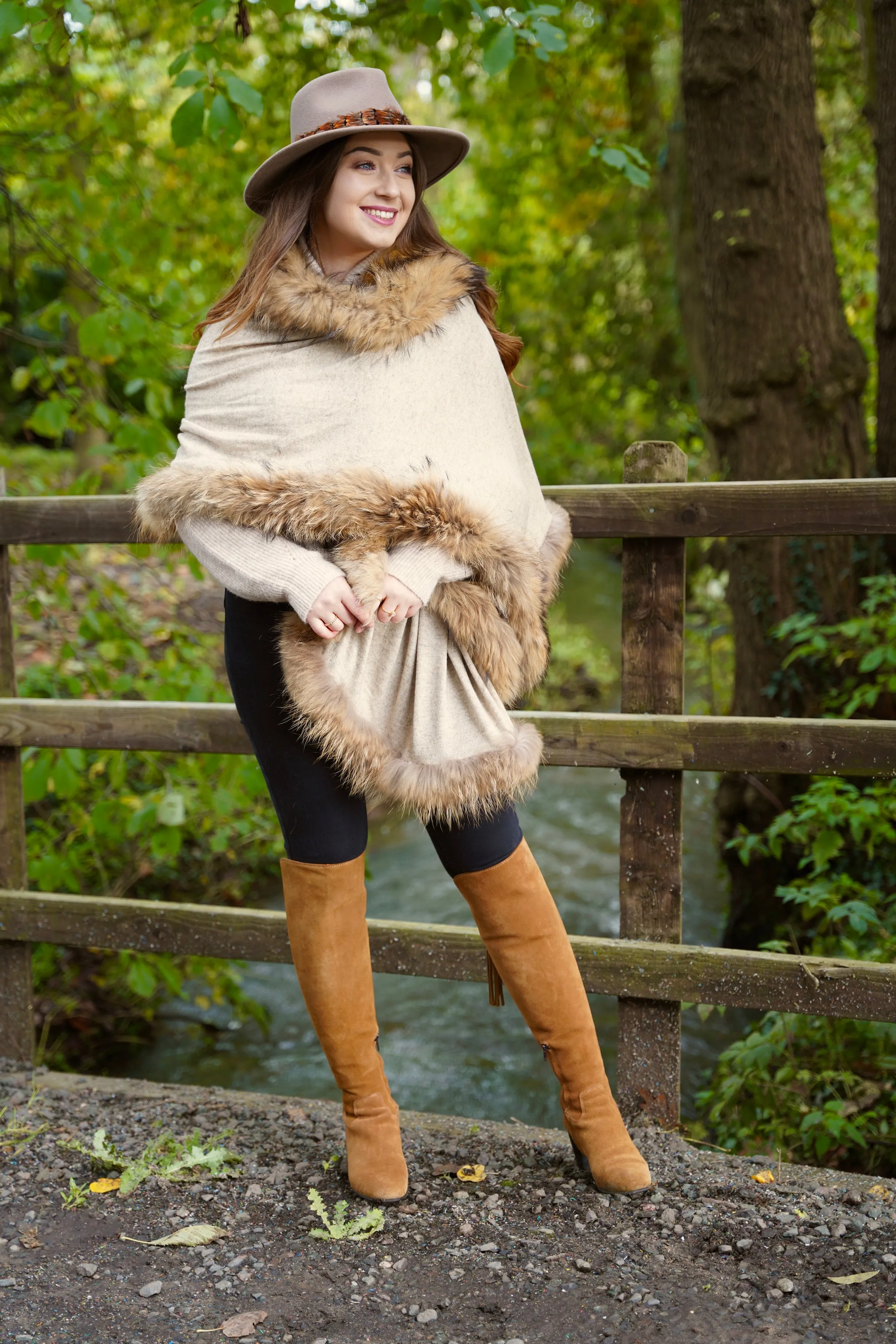 Oatmeal  Marl Cashmere Wrap