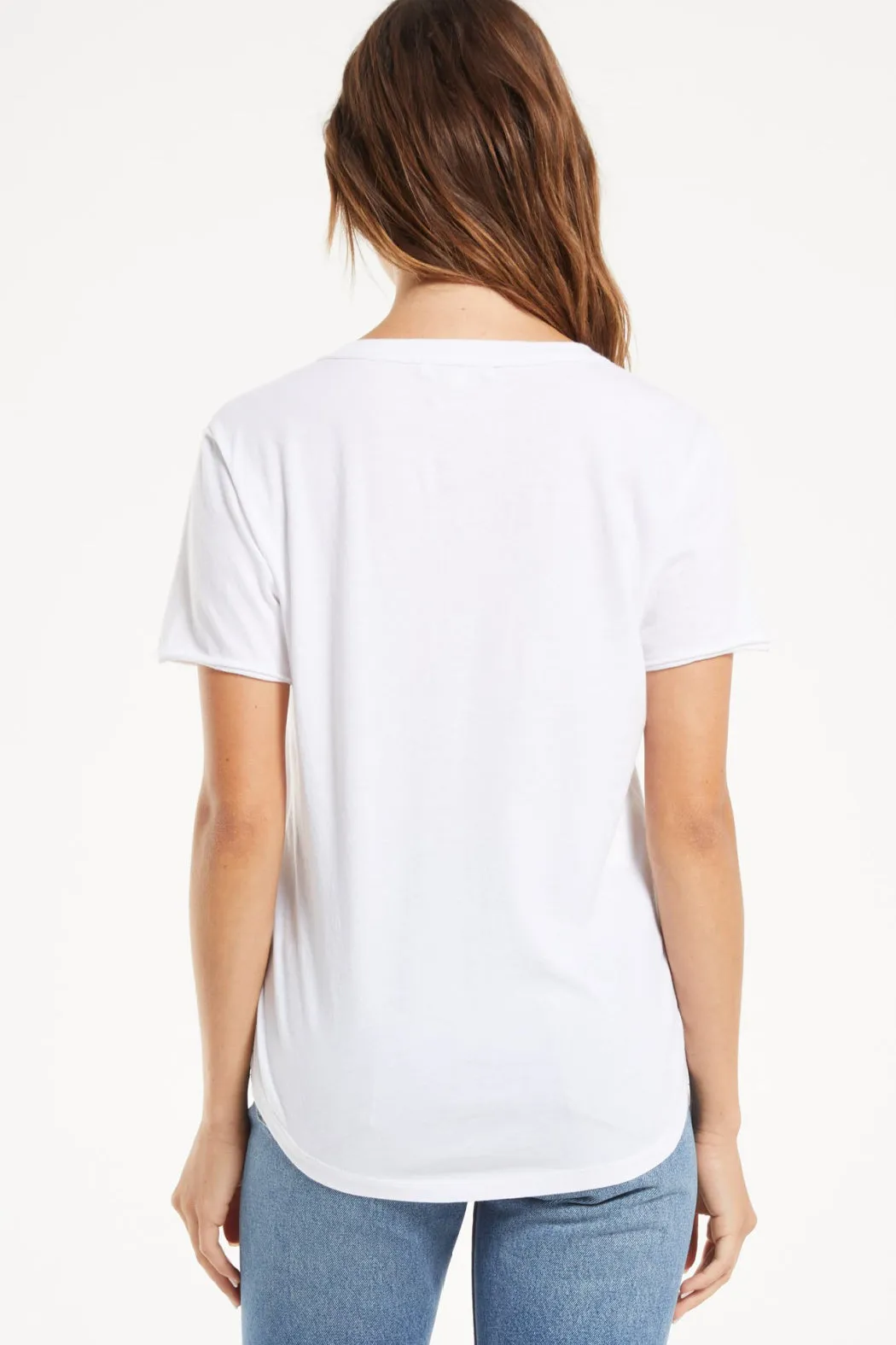 Organic Cotton V-Neck Tee