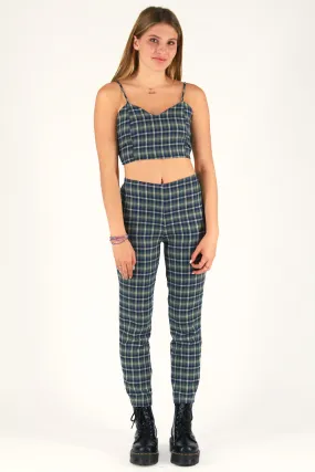 Pants - Flannel Green Plaid