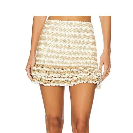 PatBo Jute Mini Skort