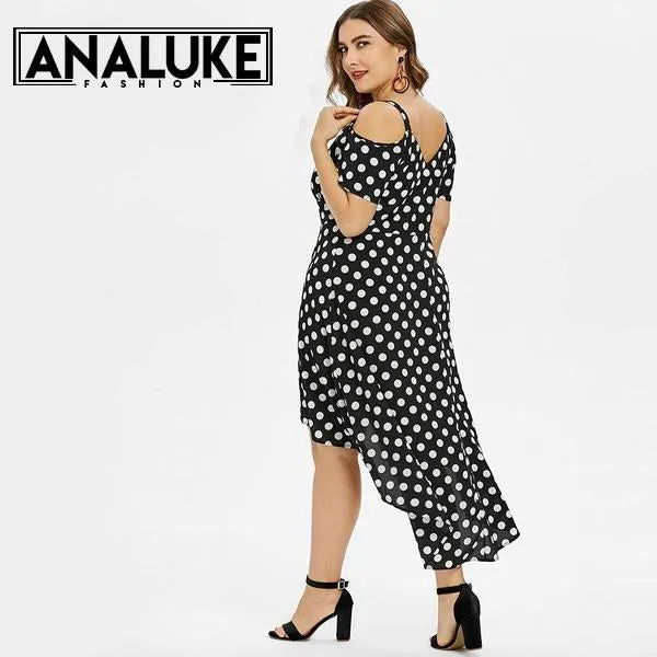 Polka Dot Midi Dress