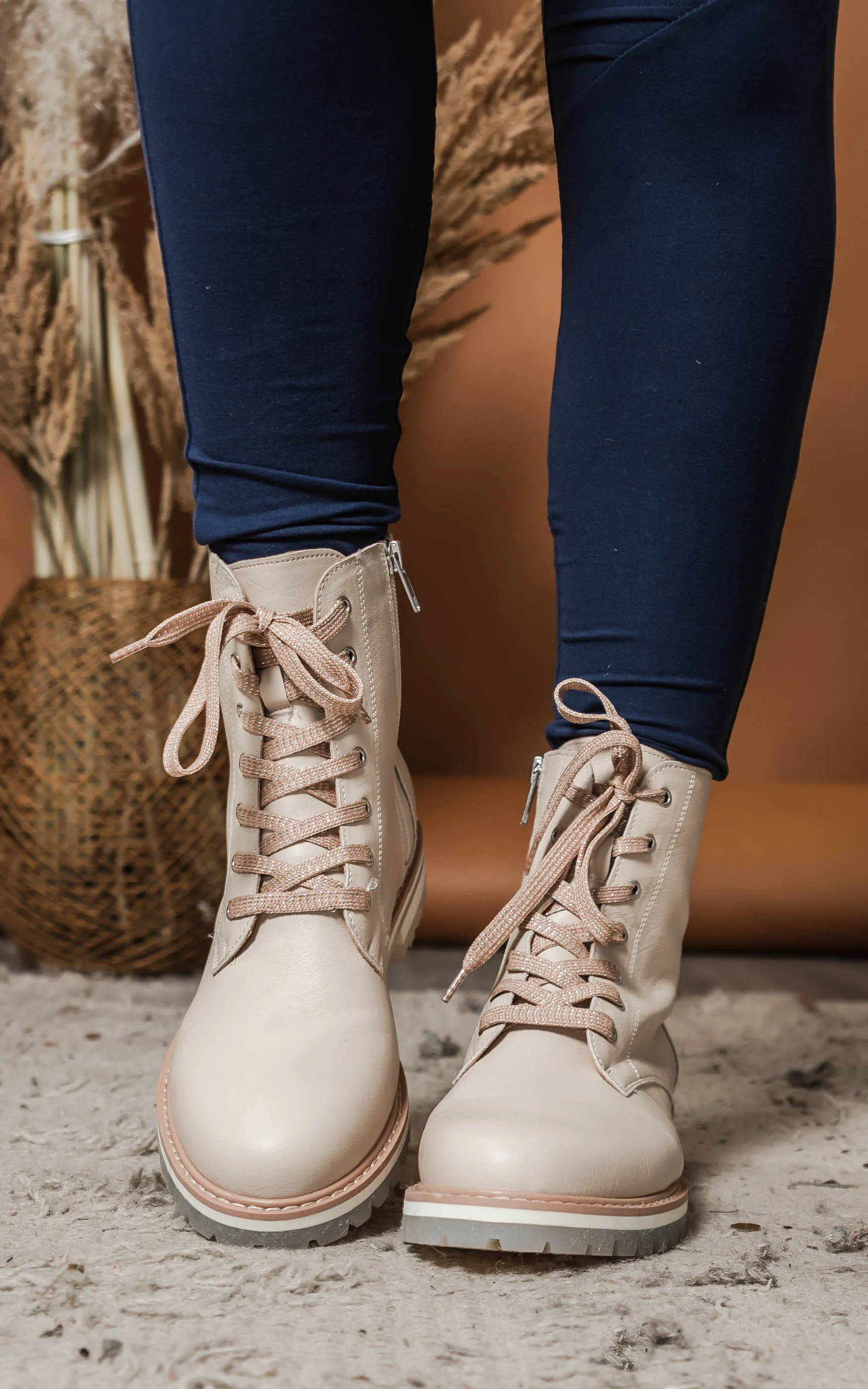 Pricilla Nude Boot - Final Sale