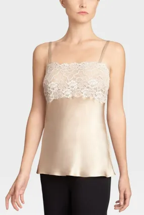 Rose Parfait Camisole with Lace