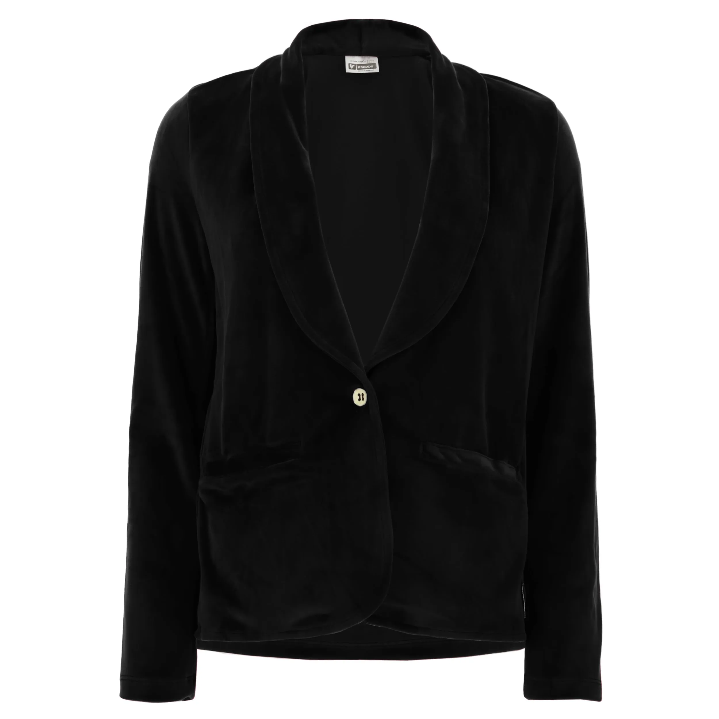 (S0WWTK3-N) Black WR.UP® Velvet Tracksuit met BLAZER & WR.UP® Velvet Pant