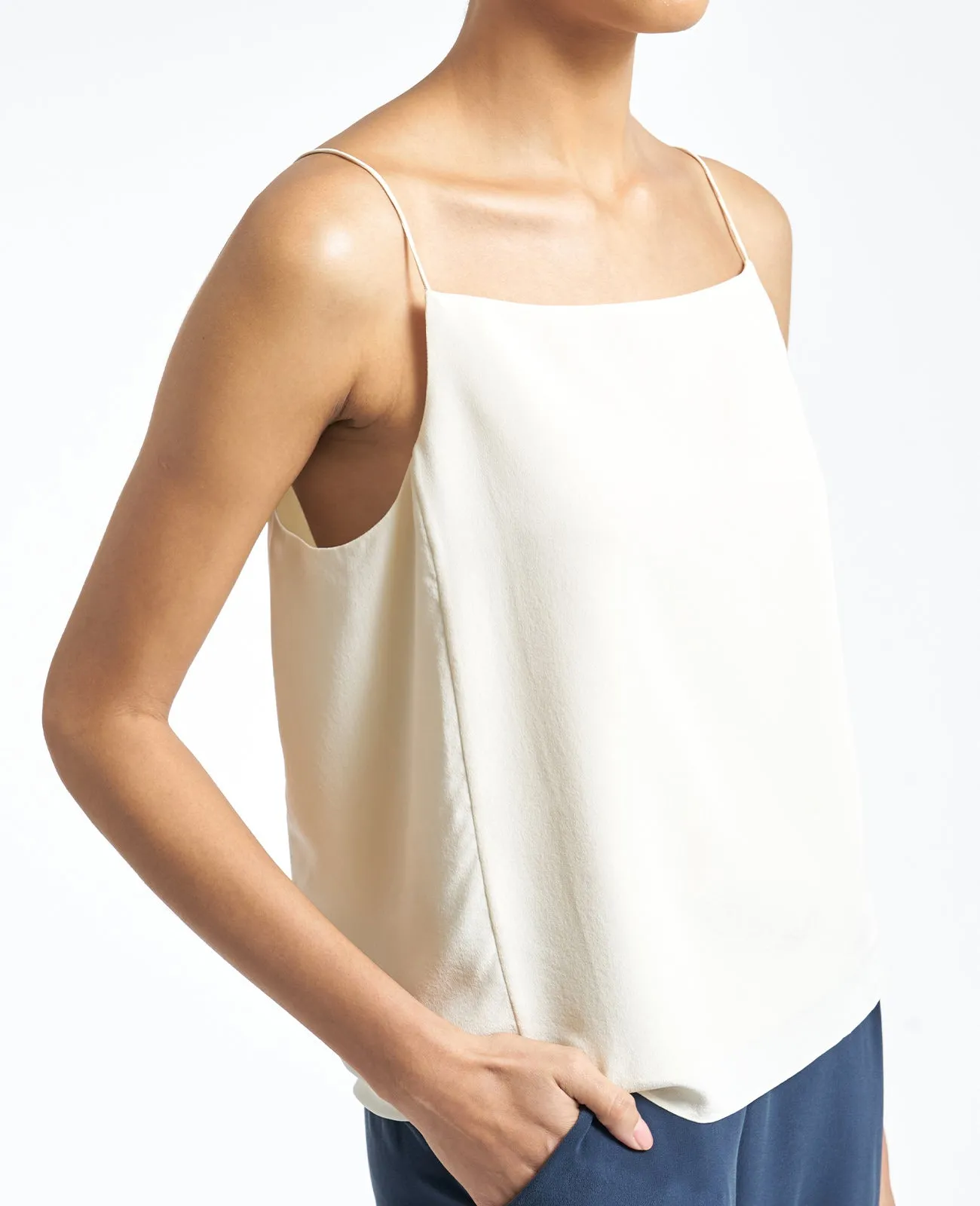 Silk Halter Camisole