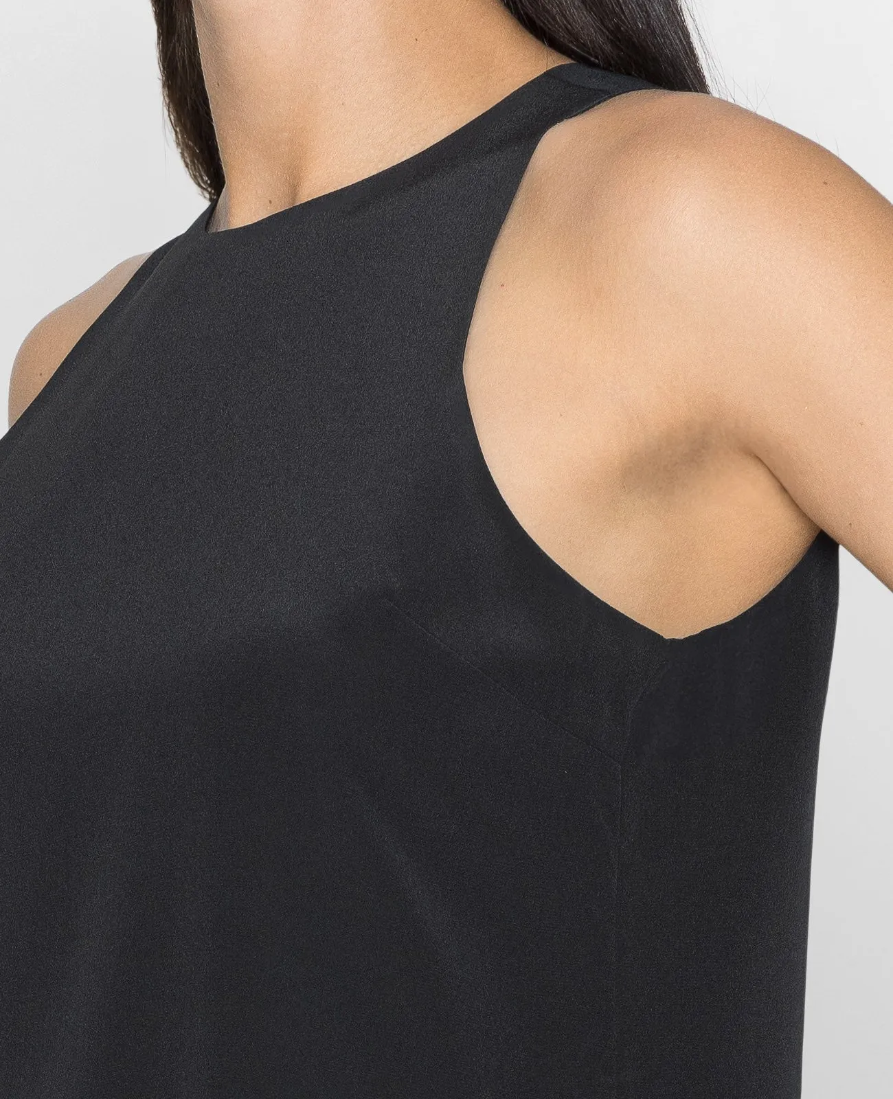 Silk Halter Tank