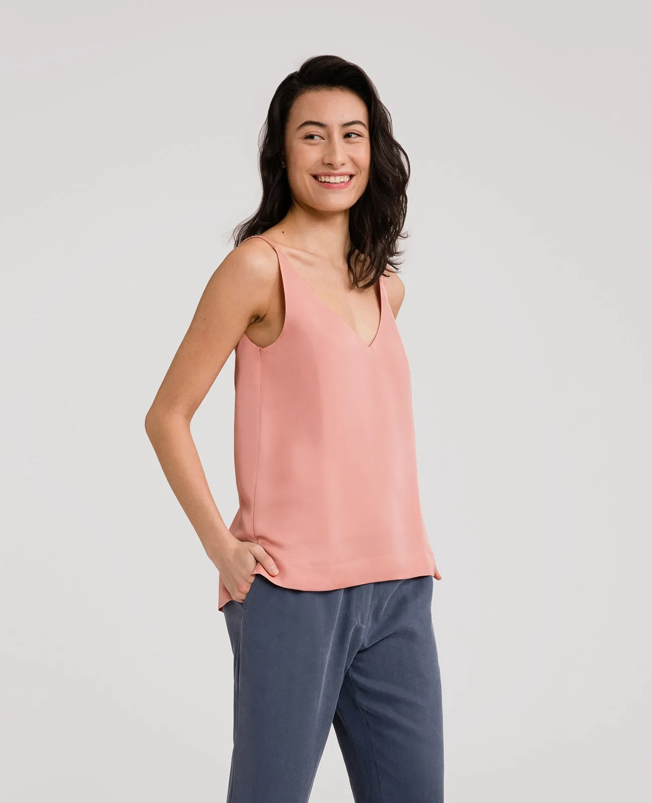 Silk V-Neck Camisole