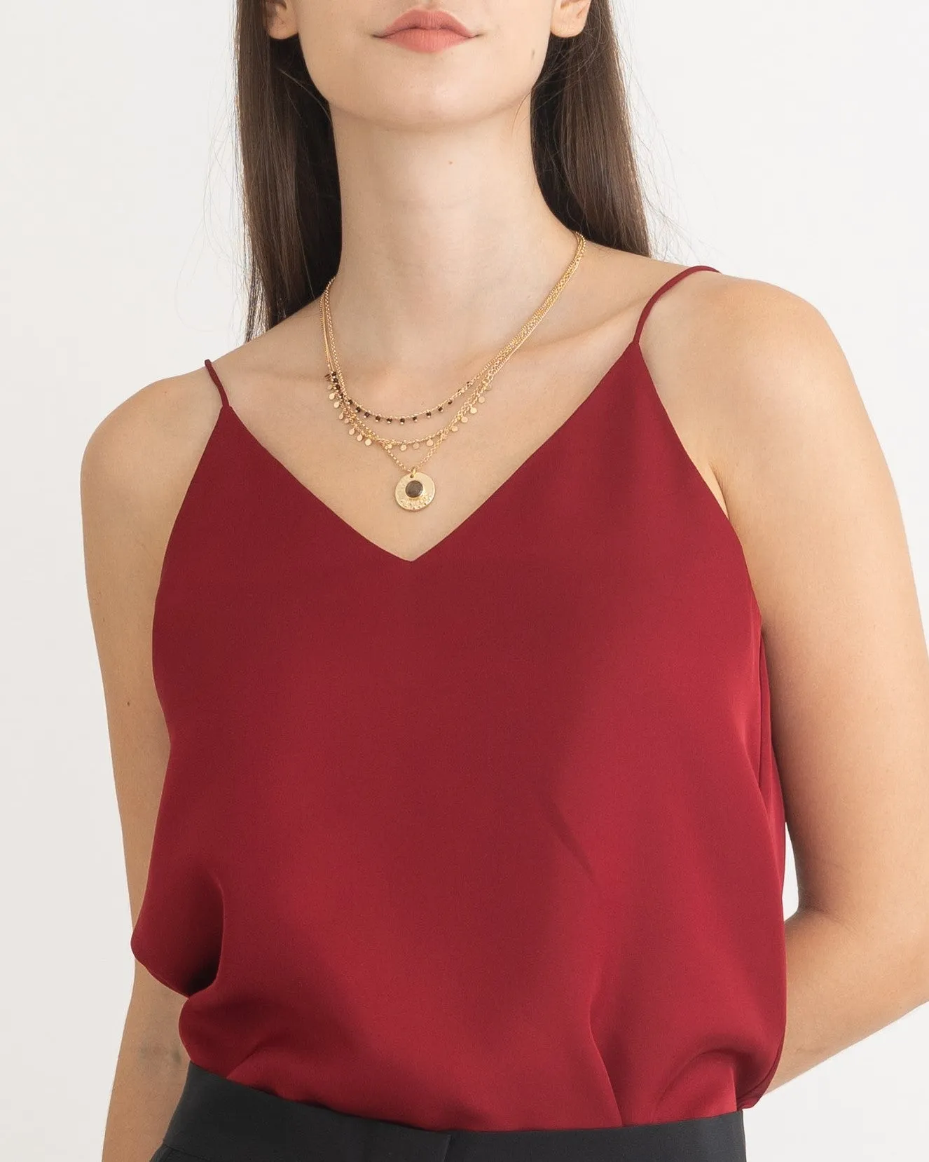 Silk V-Neck Camisole