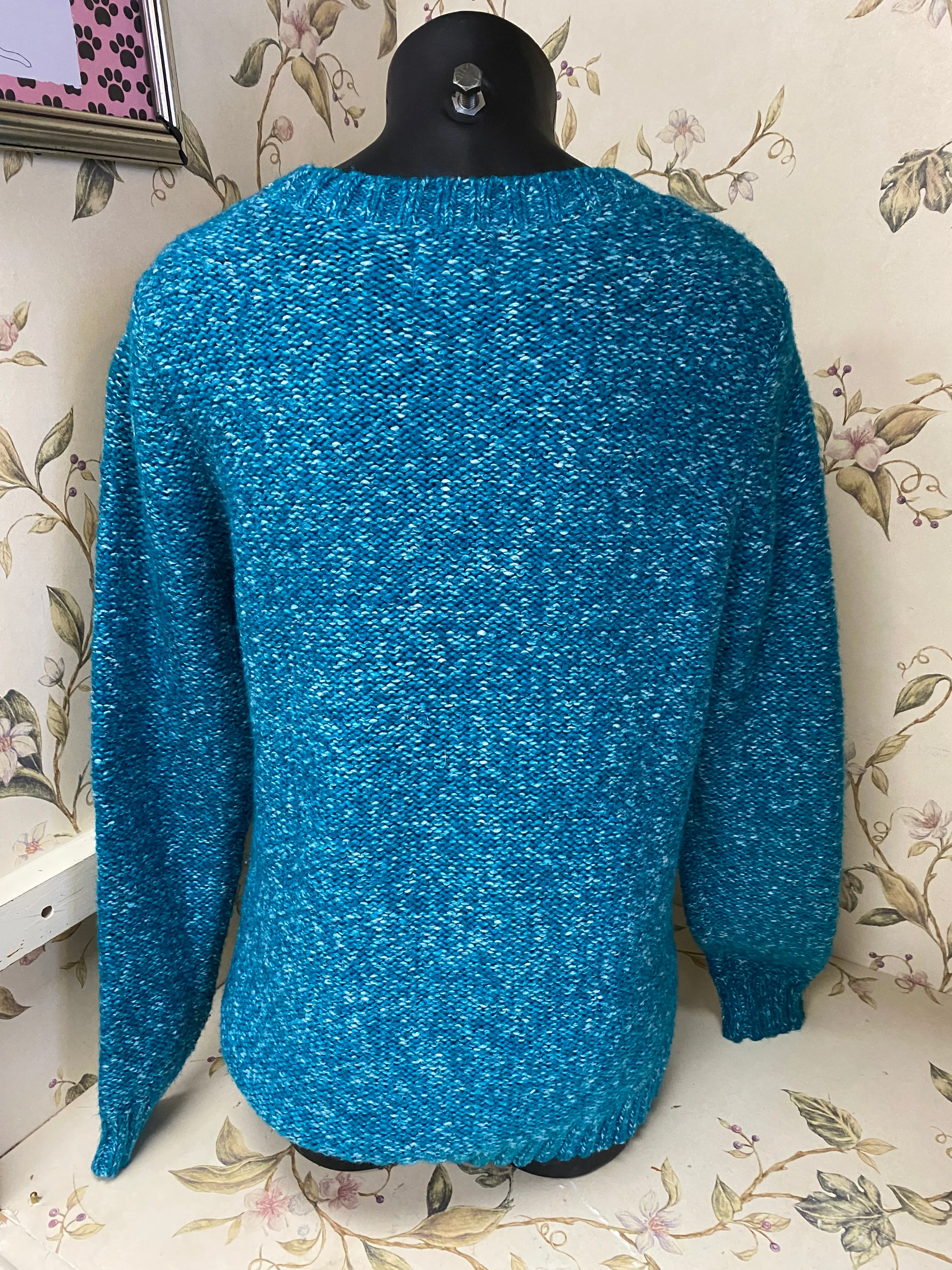 St Jons Bay teal Sweaters, medium