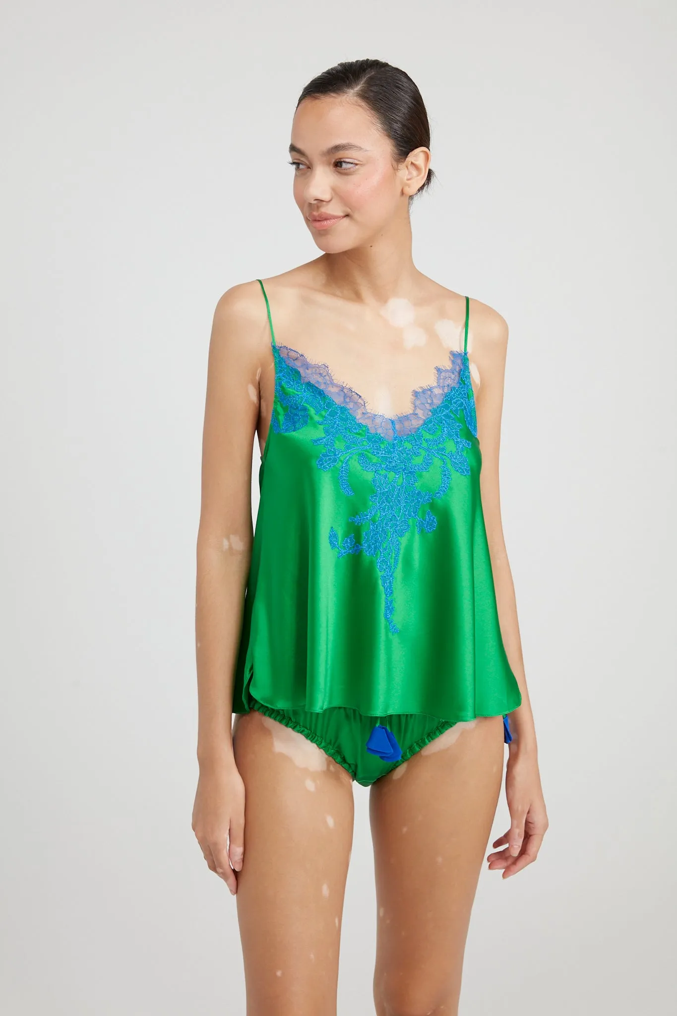 Tokoni Camisole in Emerald