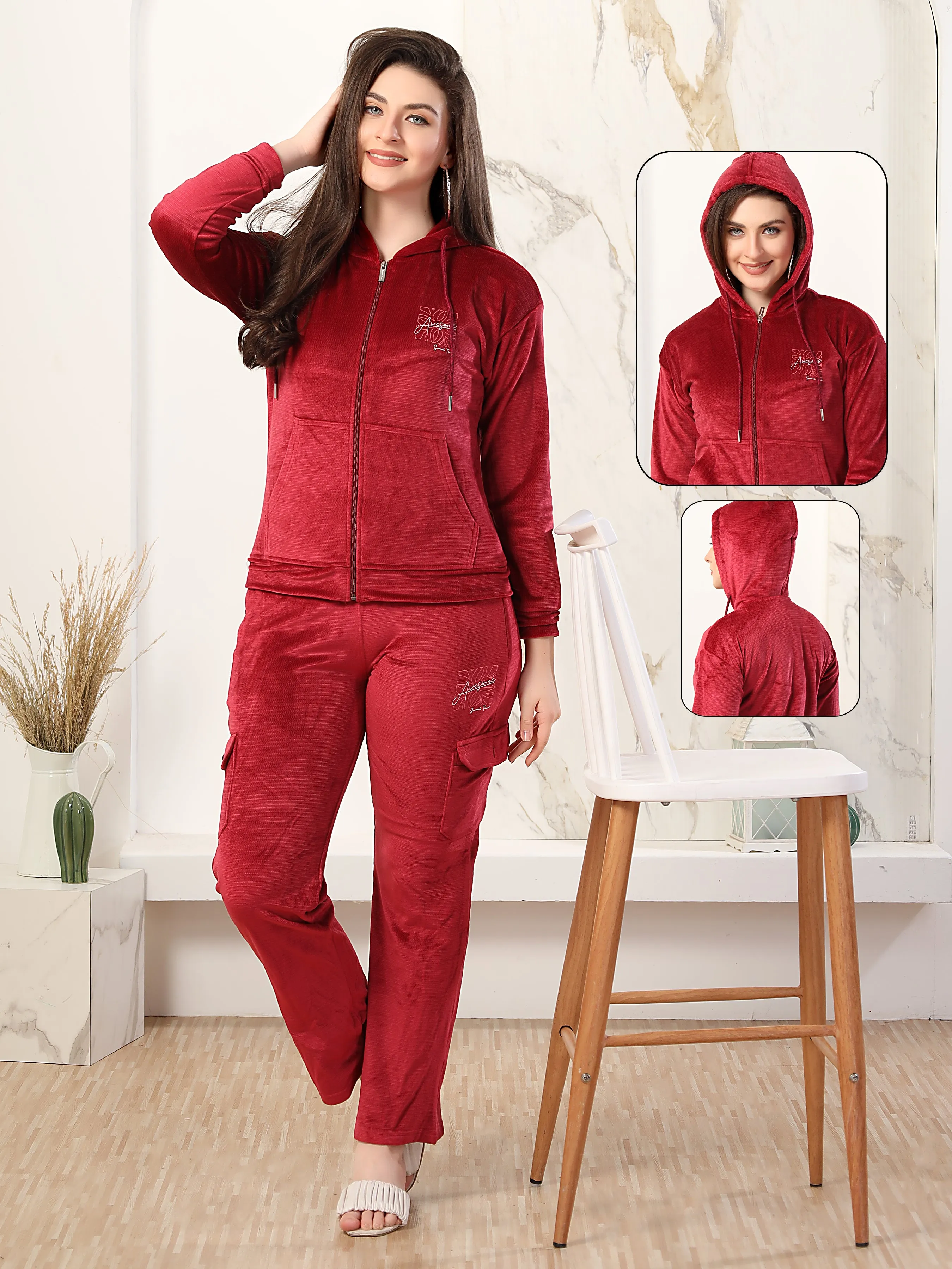 VELOUR TRACKSUIT