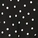 Vintage Style Black & White Polka Dots A-Line Dress