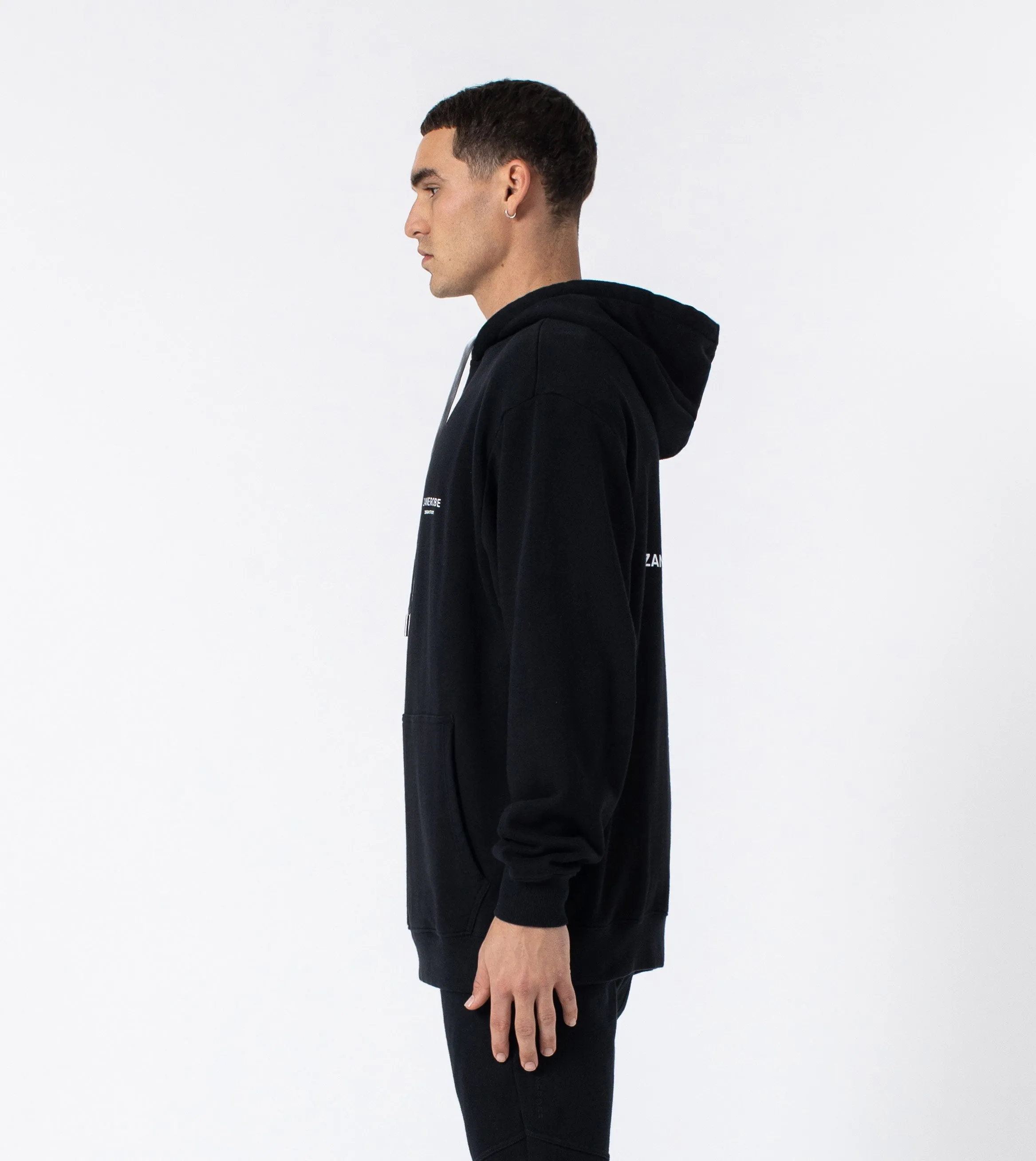 ZRGH Orgo Hood Sweat Black